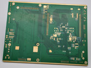 لوحة HDI للإلكترونيات من 8 طبقات مع غمر الذهب والألوان الخضراء عالية الأداء