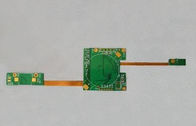 Rigid Flex PCB Board ENIG High TG Halogen Free Material AOI يتم فحصه للجهاز الطبي