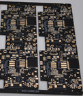مادة الألومنيوم القائمة على 2 طبقة 1.6mm 4mil LED Light PCB Board مع قناع لحام أسود