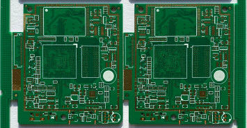 التحكم في المقاومة على الوجهين Fr4 4 Mil Fiberglass PCB board